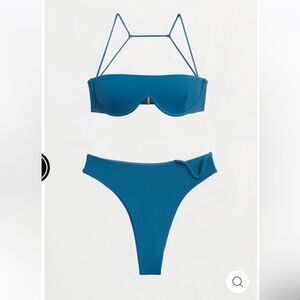 Riot Swim Teal Bikini Set